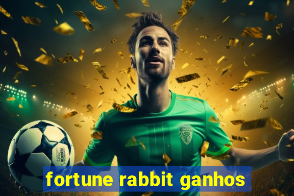 fortune rabbit ganhos