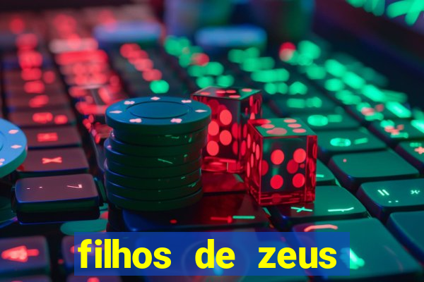 filhos de zeus mitologia grega