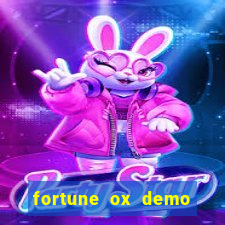 fortune ox demo grátis tigre